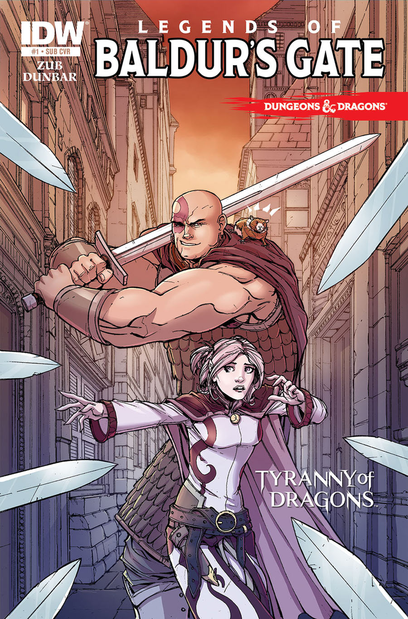 Illustration for article titled New Baldur's Gate Comic Series Featuring Minsc And His Hamster